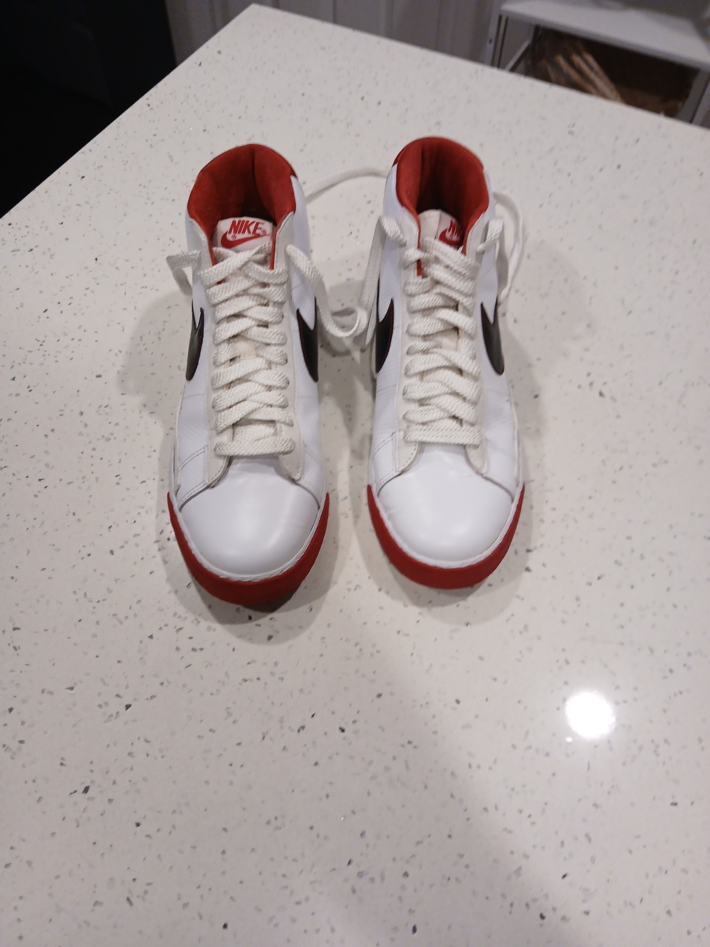 Size 9.5 - Nike Blazer AC High Varsity Red